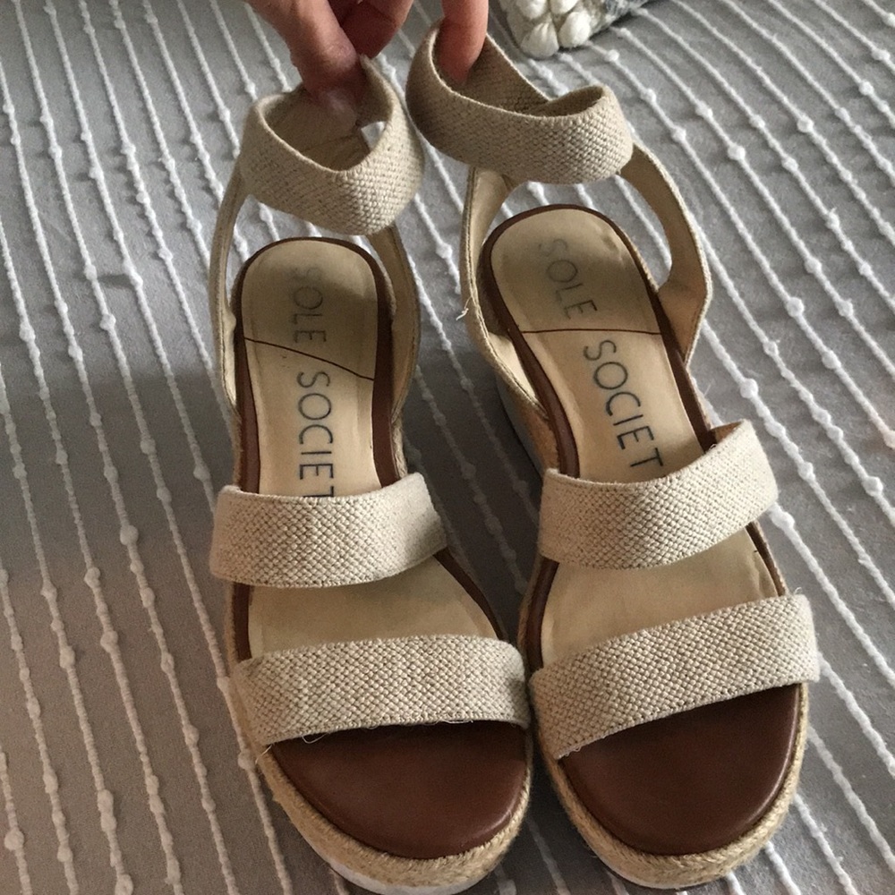 Sole Society Platform Sandals